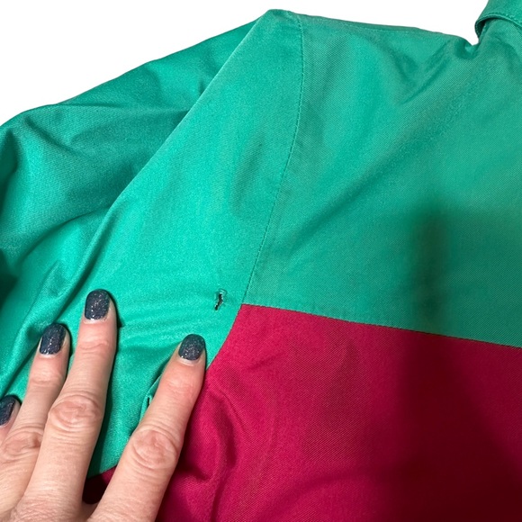 Marmot Girls Coat Snow Ski Hooded Pockets Soft Zip Up Snap Button Pink Large - Picture 3 of 15